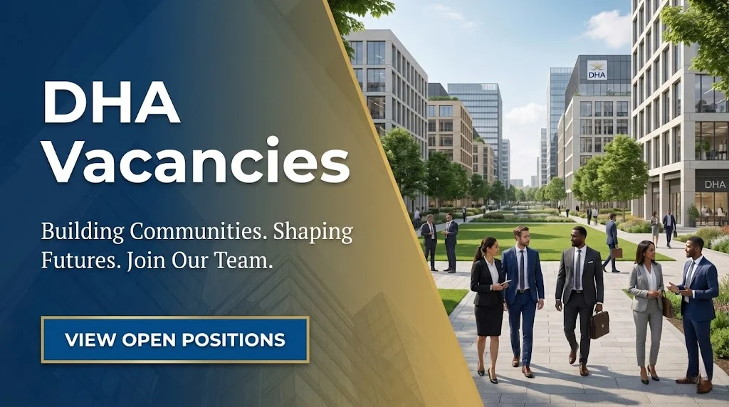 DHA Vacancies in Government Department Apply Now