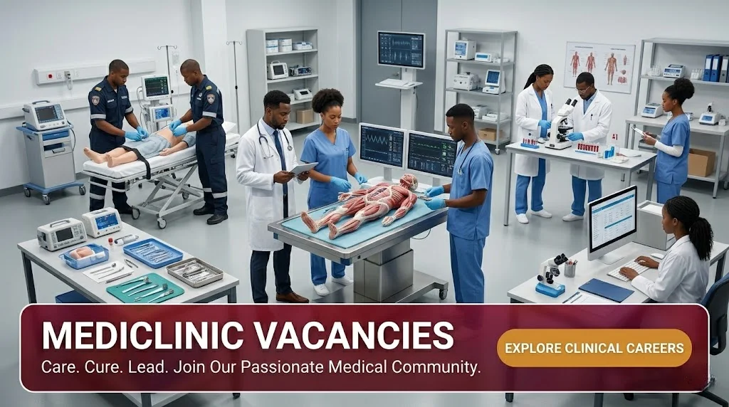 Mediclinic Vacancies Available Full Time