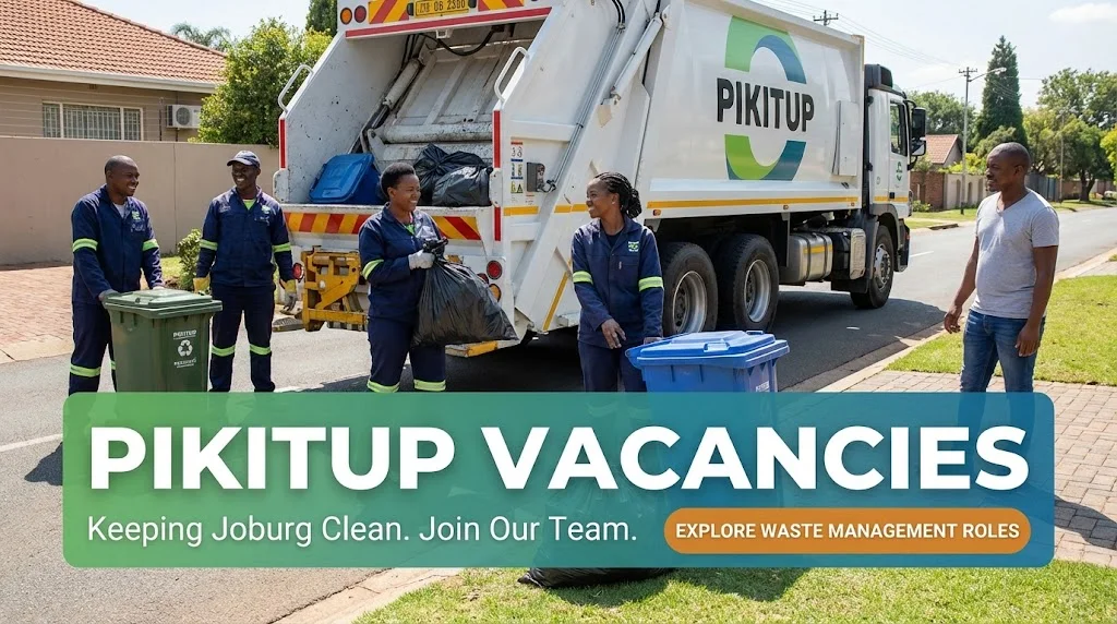 Pikitup Vacancies in Waste Management Service Organization