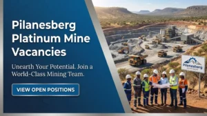 Pilanesberg Platinum Mine Vacancies