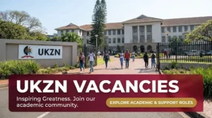 UKZN Vacancies for Students Apply for Online Recruitment