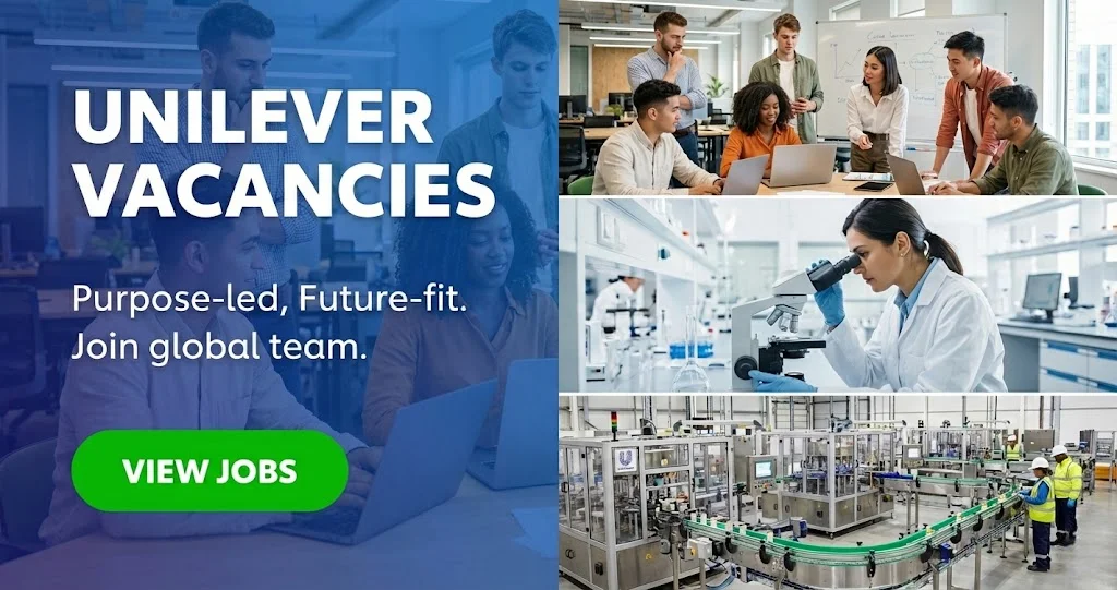 Unilever Vacancies FMCG & Factory Jobs